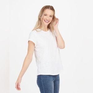 Spanx Pima Cotton Crew Neck Tee
